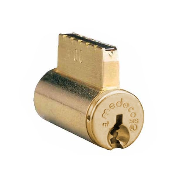 6-PIN CYLINDER, HIGH SECURITY KIK/KILDL KWY SUB-ASSEMBLED W/SLIDER, DISTRIBUTOR KEYWAY-SATIN
